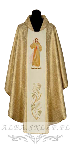 Ornat z wizerunkiem Jezusa Miłosiernego