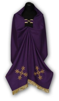 Welon liturgiczny fiolet (tuwalnia)