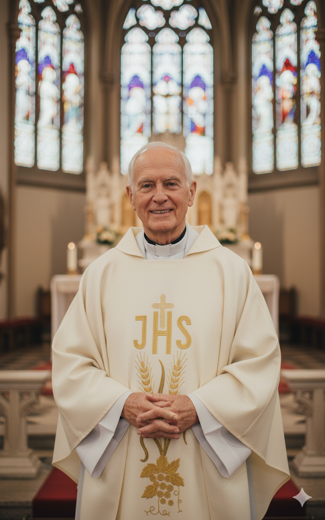 Zielony ornat lniany haftowany – kolory liturgiczne z krzyżem Zielony ornat lniany haftowany – kolory liturgiczne z krzyżem