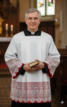 Komża Kapłańska z Czerwoną Gipiurą