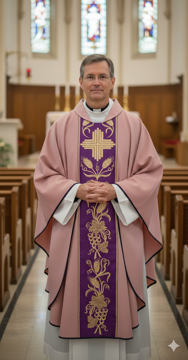 Ornat Różowy – Elegancja i Symbolika! Ornat Różowy – Elegancja i Symbolika!