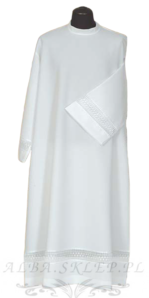 Alb With Guipure Church Supplies Online Polish Store Vestments