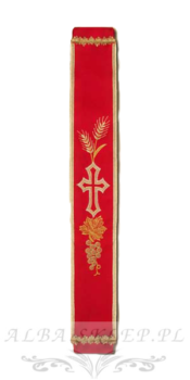 Szarfa do dzwonka czerwona