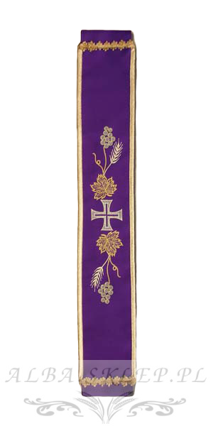 Szarfa do dzwonka fioletowa