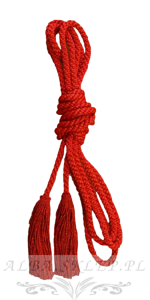Cingulum with red tassels - Cincture