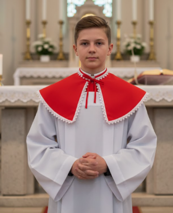 Pelerynka kapturek Dziecięca na Boże Ciało