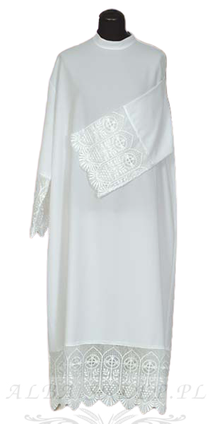 Alba szeroka koronka