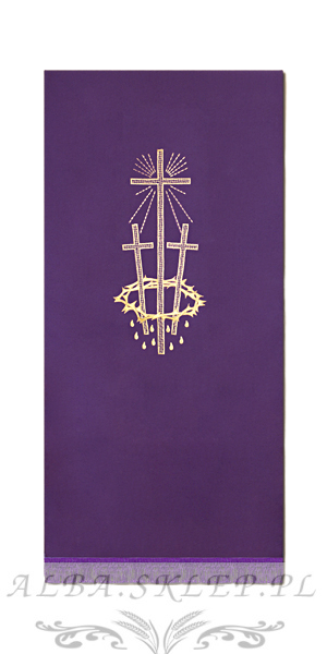 Fioletowe Nakrycie na Ambonę Lektorium na Wielki Post Fioletowe Nakrycie na Ambonę Lektorium na Wielki Post