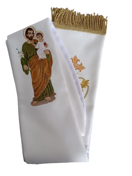 Stuła Haftowana Święty Józef