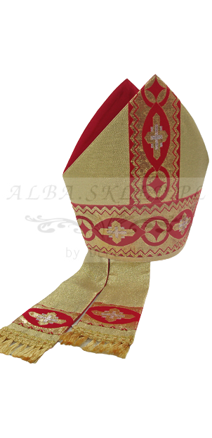 Mitra biskupia Złota 3