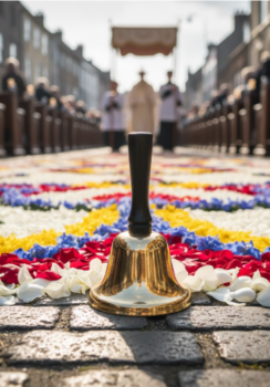 Dzwonek Dzwoneczek na boże ciało na procesję